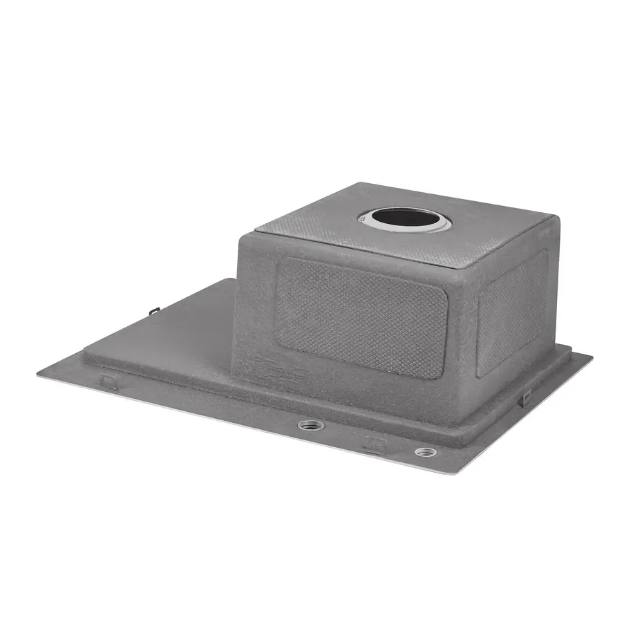 Кухонна мийка Lidz H6350R 3.0/0.8 мм Brush + сушарка + дозатор для миючого засобу