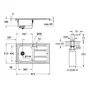 Мийка кухонна Grohe K400 31568SD0 + дозатор для миючого засобу Contemporary 40536000