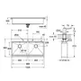 Мийка кухонна Grohe K200 31585SD0 + дозатор для миючого засобу Contemporary 40536000
