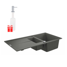 Набір Grohe мийка гранітна кухонна K400 31642AT0 + дозатор для миючого засобу Contemporary 40536000