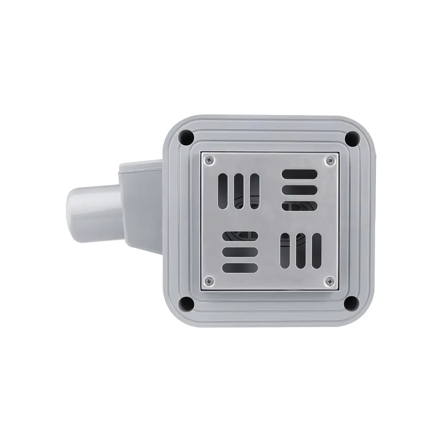 Трап Qtap Presto CRM6011304 точковий з комбінованим закривом та нержавіючою решіткою