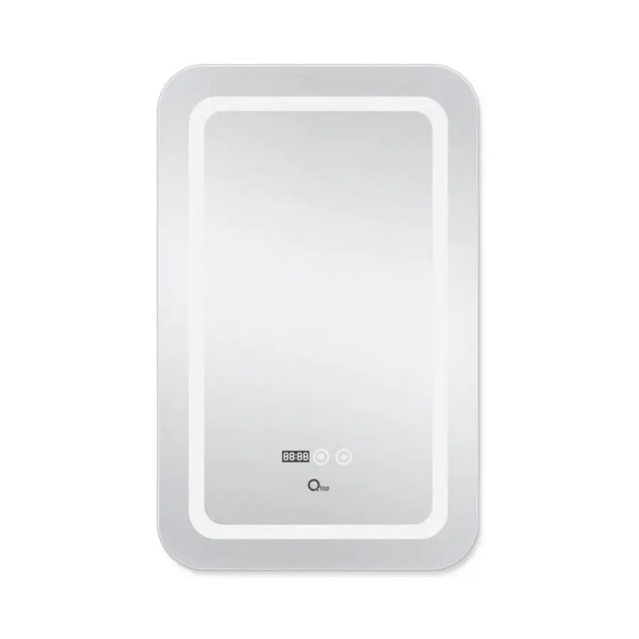 Дзеркало Qtap Mideya 500х800 (DC-F911) з LED-підсвічуванням та антизапотіванням QT2078F911W