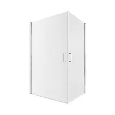 Душова кабіна Qtap Gemini CRM1018RC6 100х80 см, скло Clear 6 мм, CalcLess, без піддона