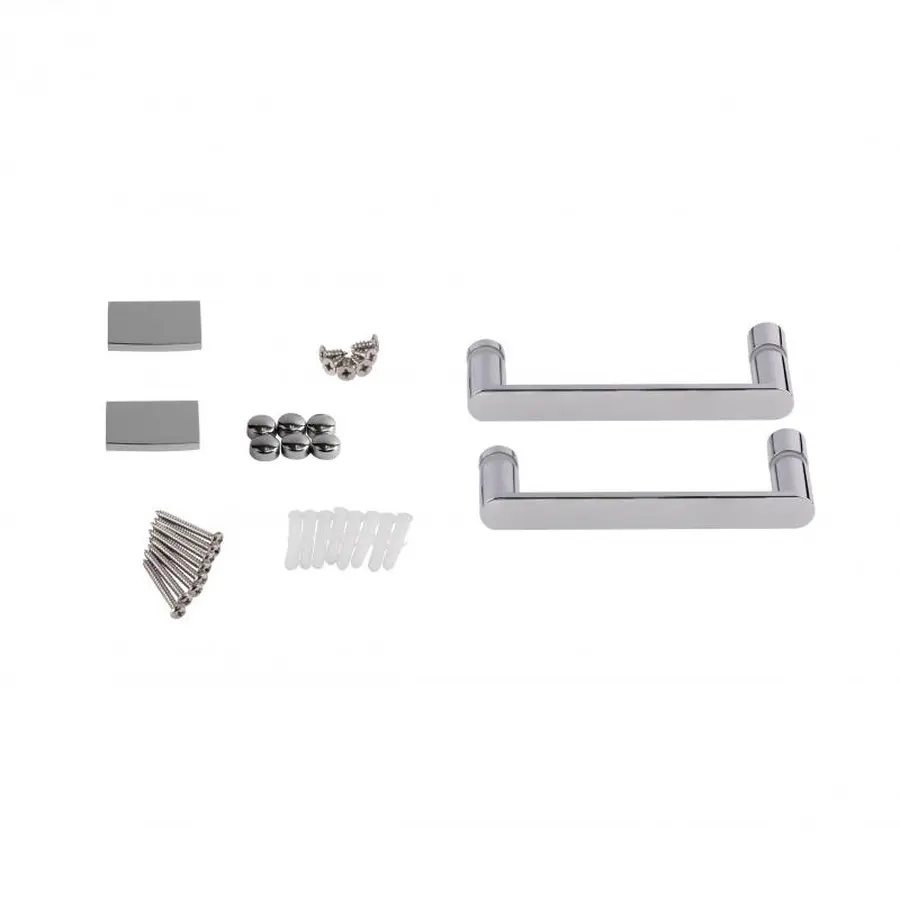 Душова кабіна Qtap Gemini CRM1018RC6 100х80 см, скло Clear 6 мм, CalcLess, без піддона