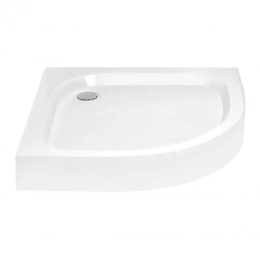 Душова кабіна Lidz Wieza SC90x90.SAT.LOW.L, скло Linie 4 мм