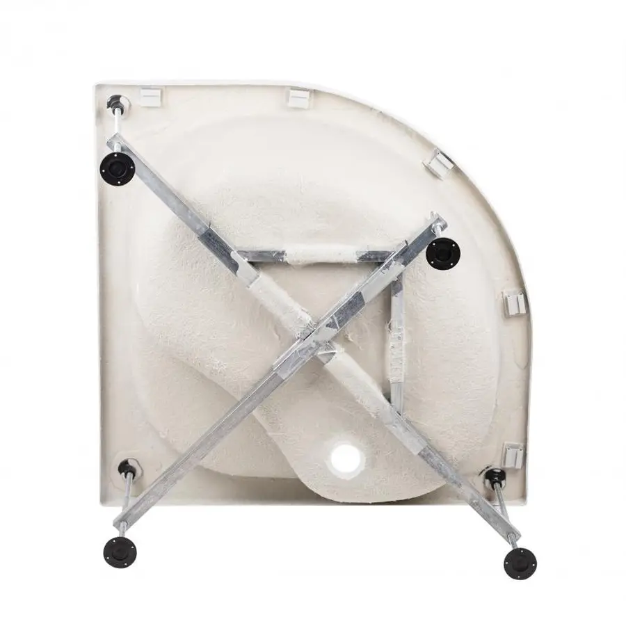 Душова кабіна Lidz Latwa SC90x90.SAT.HIGH.FR, скло Frost 4мм