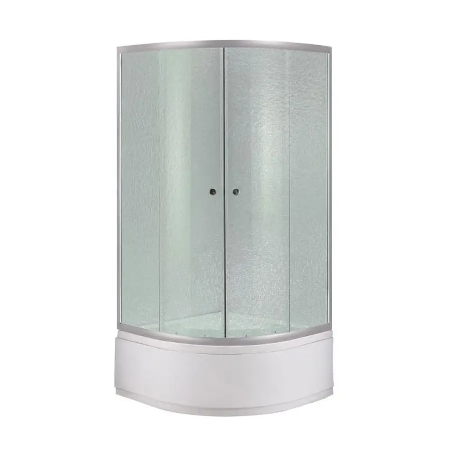 Душова кабіна Lidz Latwa SC90x90.SAT.HIGH.FR, скло Frost 4мм