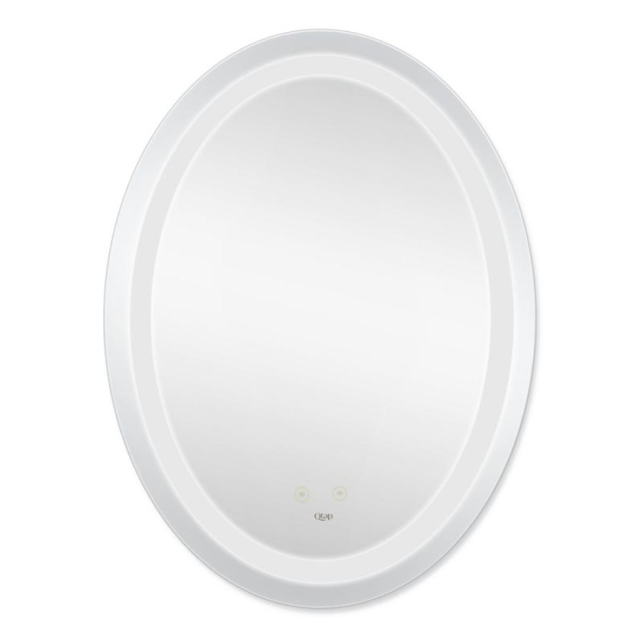 Дзеркало Qtap Mideya 600х800 (DC-B805-1) з LED-підсвічуванням та антизапотіванням QT2078B8051W