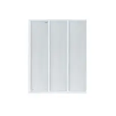 Штора на ванну Qtap Gemini WHI401114RP4 скло Pear 4 мм, 110x140 см