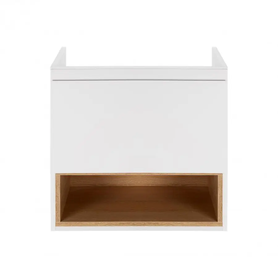 Тумба підвісна Qtap Robin 600х580х437 White/Whitish oak QT1374TPВ6001WWO