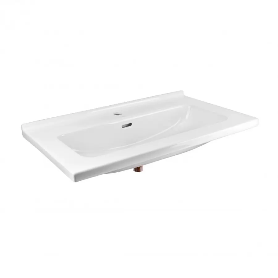 Раковина Qtap Albatross 01 815х467х195 White з донним клапаном QT0111FL8167CW