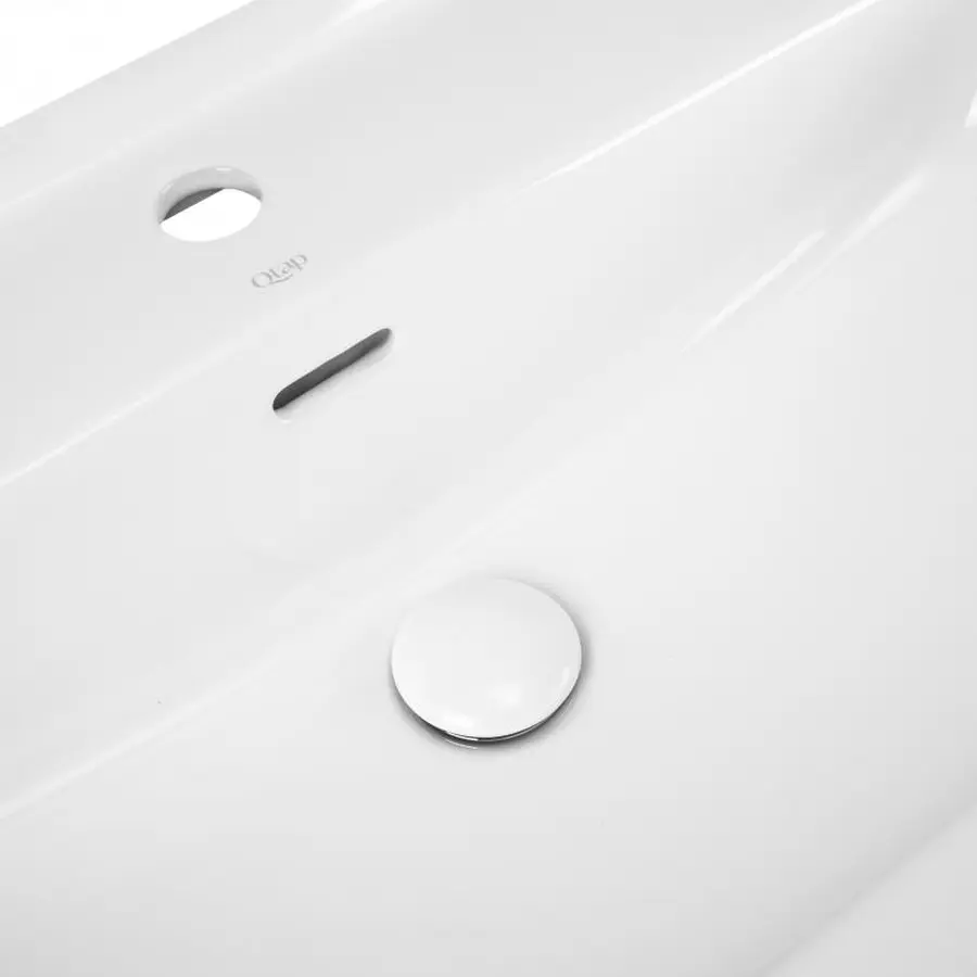 Раковина Qtap Albatross 01 815х467х195 White з донним клапаном QT0111FL8167CW