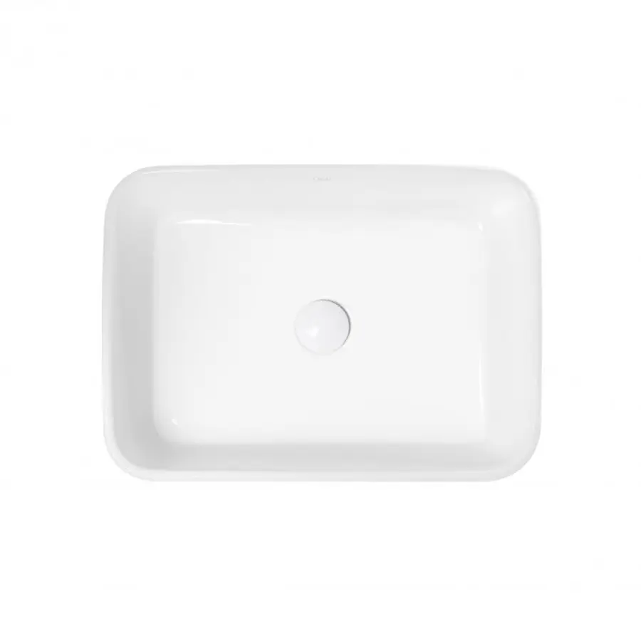Раковина-чаша Qtap Tern 500х370х200 White з донним клапаном QT1711A048W