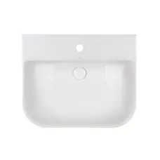 Раковина Qtap Stork 565х475х180 White з донним клапаном QT1511L736W