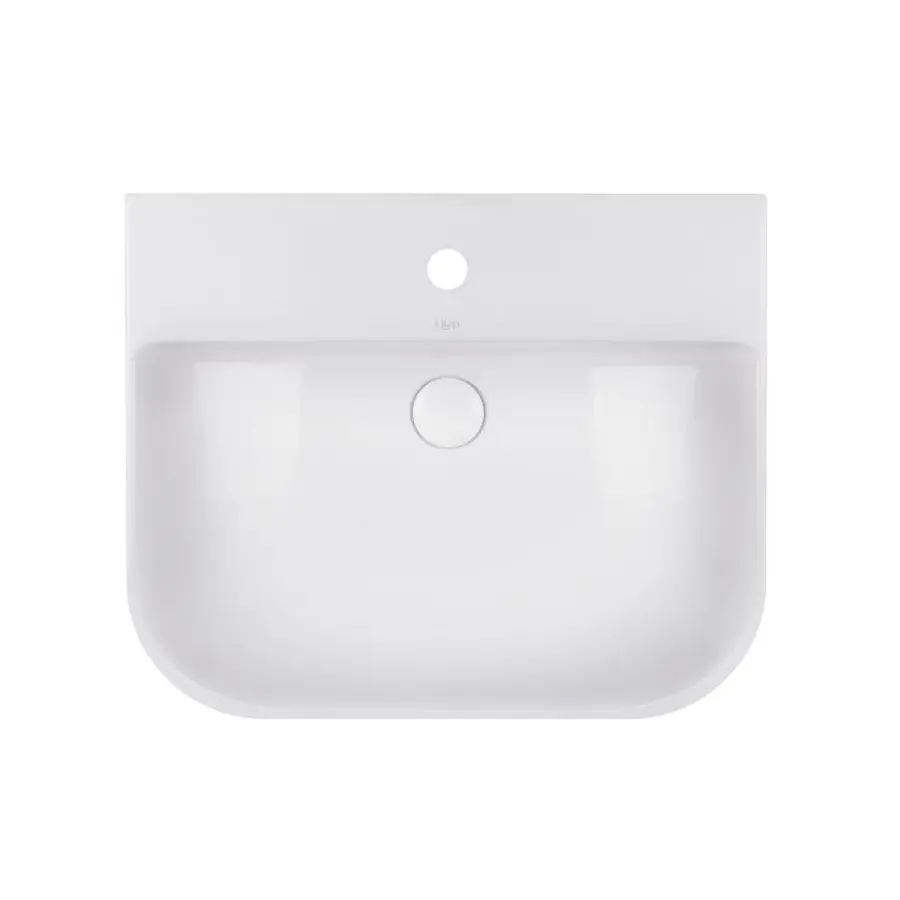 Раковина Qtap Stork 565х475х180 White з донним клапаном QT1511L736W