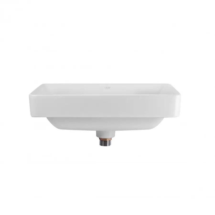 Раковина Qtap Crow 500x350x180 White з донним клапаном QT0511L582W