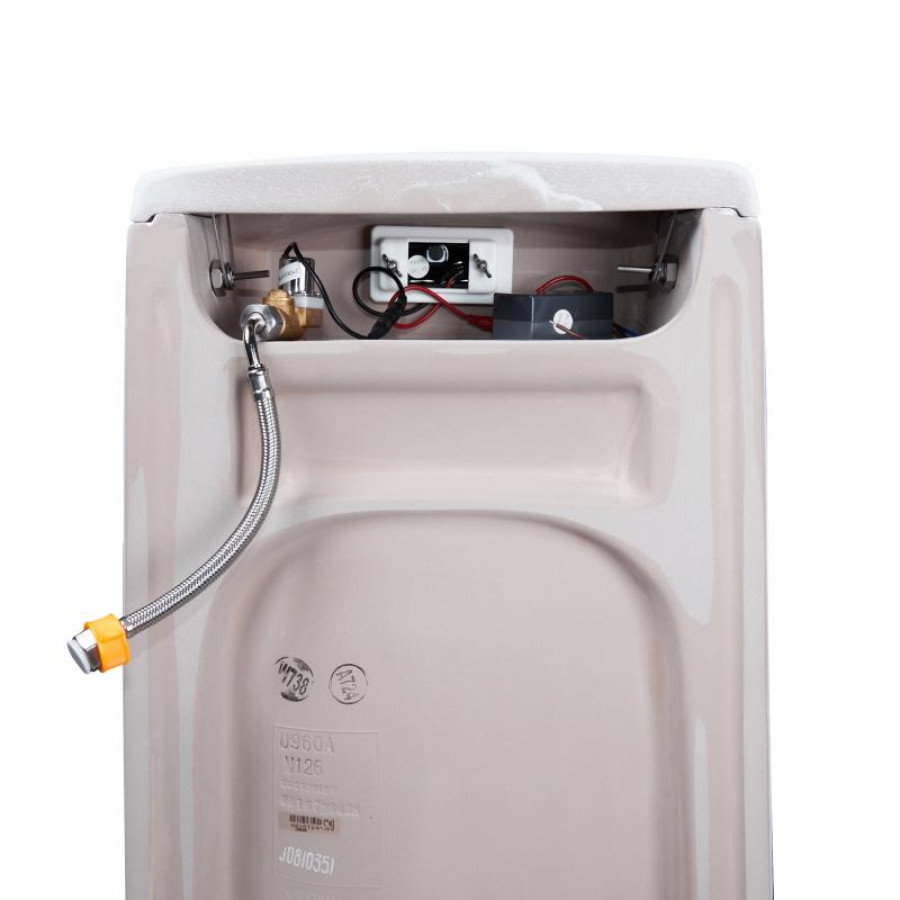 Пісуар підлоговий Qtap Scorpio з ІЧ-датчиком автоматичного змиву AC 420х350х960 White QT1488U960A01ACW