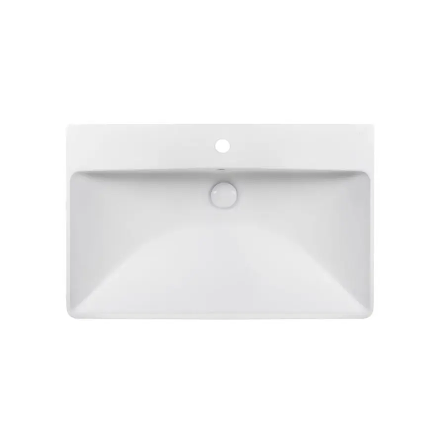 Раковина Qtap Albatross D 800х500х210 White з донним клапаном QT01115080DW