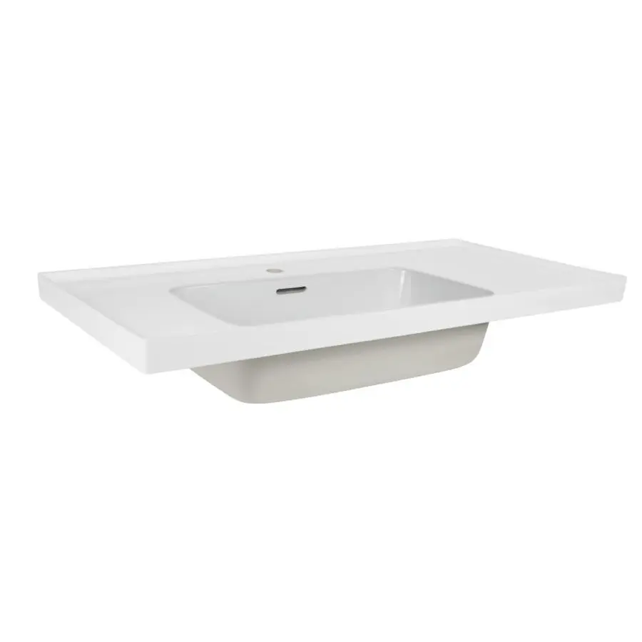 Раковина Qtap Albatross A 1000х500х230 White з донним клапаном QT01115100AW