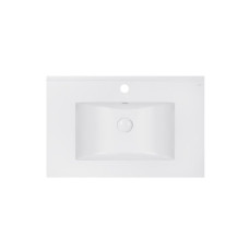 Раковина Qtap Albatross E 800х460х180 White з донним клапаном QT01119080EW