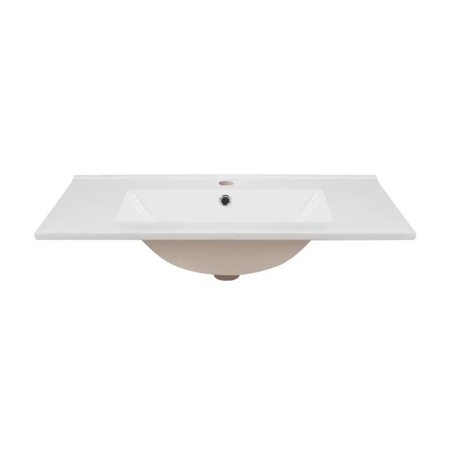 Раковина Qtap Albatross E 800х460х180 White з донним клапаном QT01119080EW