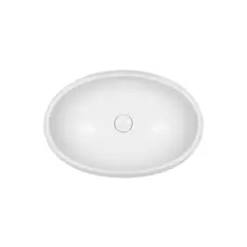 Раковина-чаша Qtap Leo 600х400х155 White з донним клапаном QT11117060GW