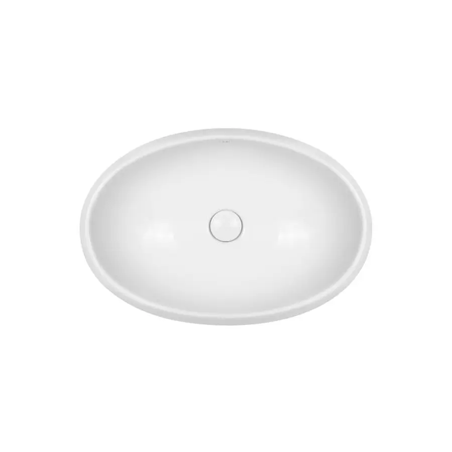 Раковина-чаша Qtap Leo 600х400х155 White з донним клапаном QT11117060GW