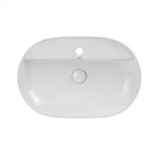 Раковина Qtap Scorpio 610x400x120 White з донним клапаном QT14112203W