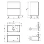 Тумба підлогова Qtap Tern 700х725х437 White QT1773TNL701W