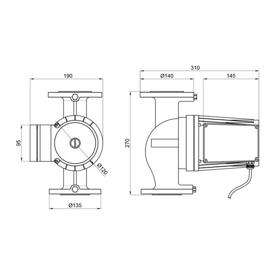 Насос циркуляційний Thermo Alliance LPA50-10-700