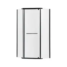 Душова кабіна Lidz Dozorca SC90x90.BLA.LOW.TR, скло прозоре 6 мм без піддона