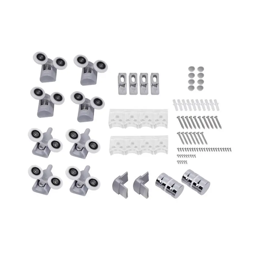 Набір Lidz душова кабіна Wawel SC80x80.SAT.LOW.FR, скло Frost 4 мм + піддон Mazur