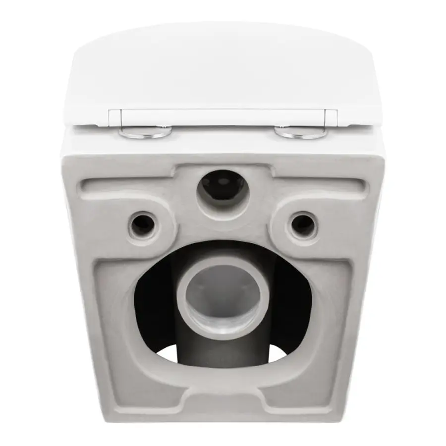 Унітаз підвісний Qtap Robin Mew безобідковий з сидінням Soft-close QT1333046EUQW