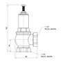 Запобіжний клапан Icma 1" 1/4 ВР №254