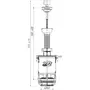Зливний/наливний механізм для унітаза ANI Plast FV4050M (WC4050M)
