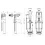 Сливной / наливной механизм для унитаза ANI Plast FV6050M (WC6050M)