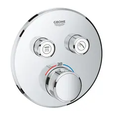 Зовнішня частина термостатичного змішувача для душу Grohe SmartControl 29119000 для двох споживачів Зовнішня частина термостатичного змішувача для душу Grohe SmartControl 29119000 для двох споживачів