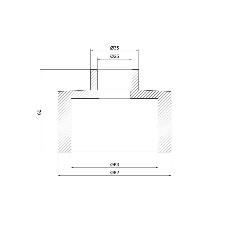 Муфта PPR Thermo Alliance 63х25