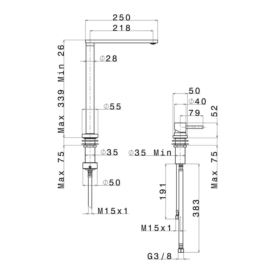 Мийка кухонна Apell Regola Satin RE791IKITB + змішувач Telescopic APF1260CR