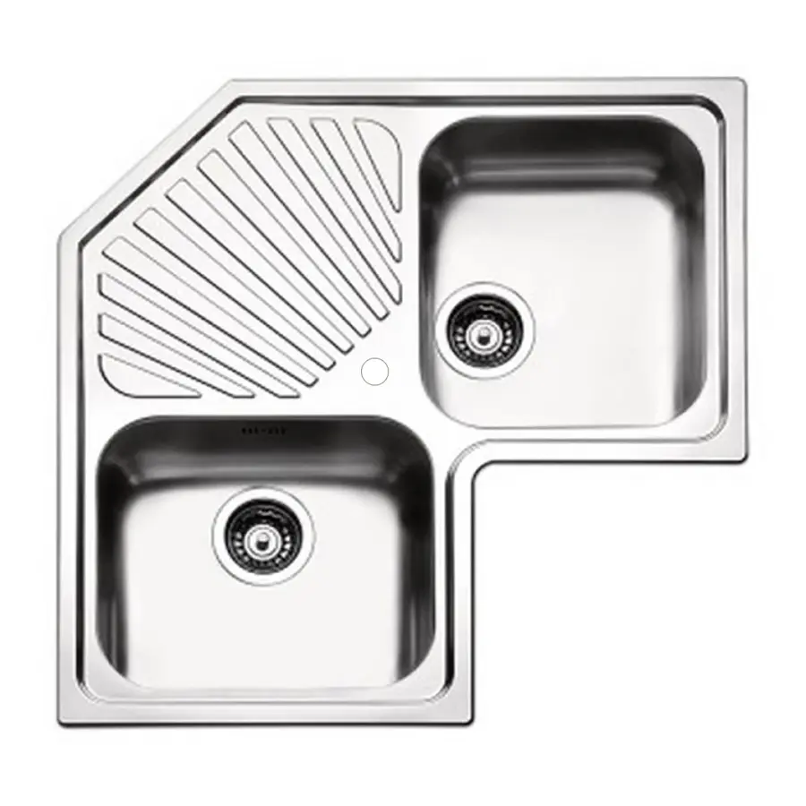 Кухонна мийка Apell Angolo ROAN2IBC Brushed