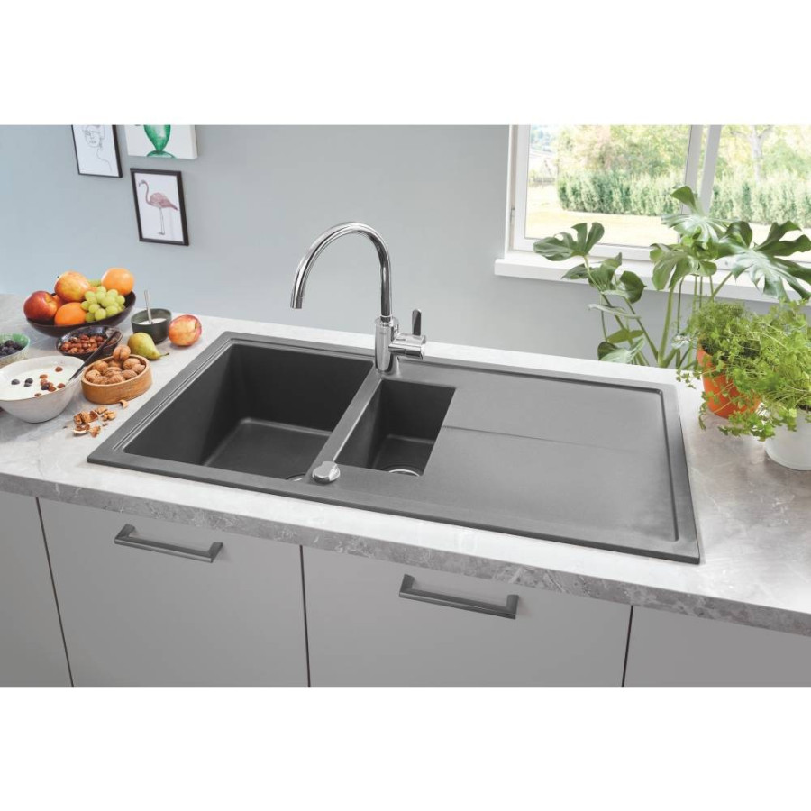 Кухонная гранитная мойка Grohe Sink K400 31642AT0