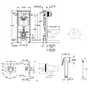 Комплект Grohe інсталяція Rapid SL 38721001 + набір для гігієнічного душу зі змішувачем BauLoop 111042