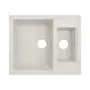 Кухонная гранитная мойка с дополнительной чашей Lidz 615x500 / 200 STO-10 (LIDZSTO10615500200)
