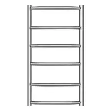 Сушарка для рушників водяна Lidz Trapezium (CRM) D38/25 400x800 P6 Сушарка для рушників водяна Lidz Trapezium (CRM) D38/25 400x800 P6