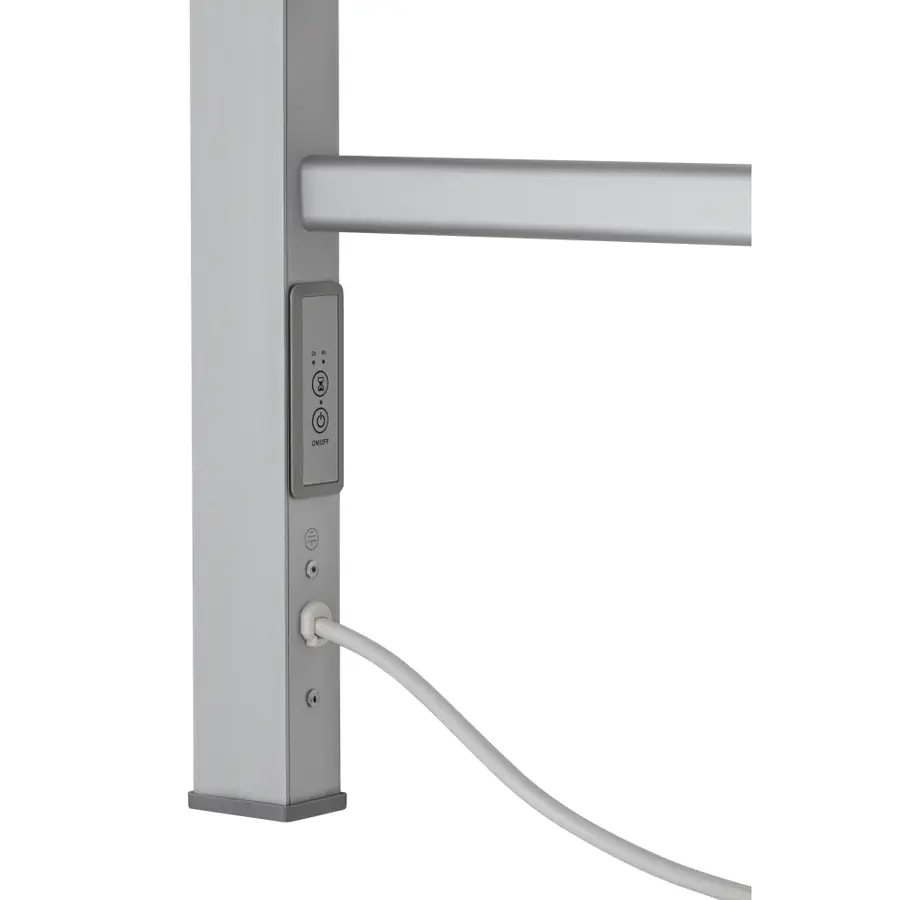 Сушилка Полотенцесушитель электрический Qtap Arvin (SIL) 32708 с таймером