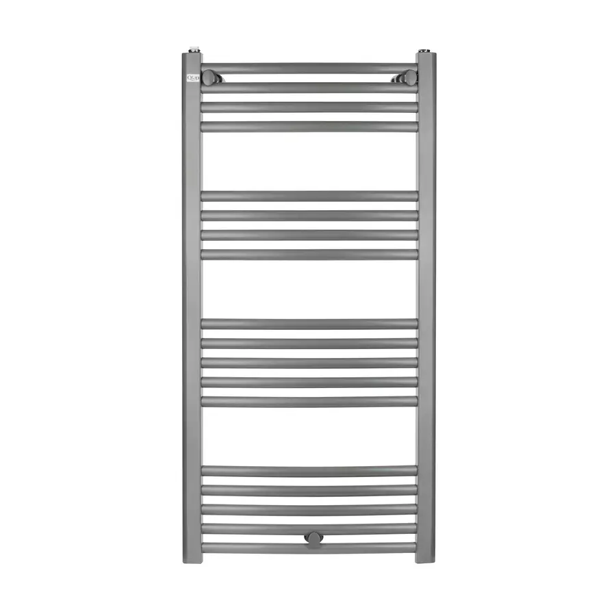 Сушилка Полотенцесушитель водяной Qtap Evia (SIL) P18 1000x500 HY