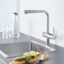 Смеситель для кухни с фильтром Grohe Blue Pure Minta 30382000