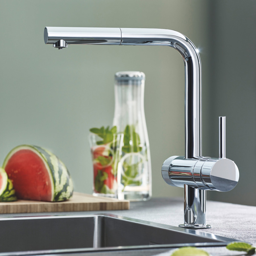 Смеситель для кухни с фильтром Grohe Blue Pure Minta 30382000