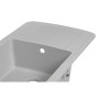 Кухонна гранітна мийка Lidz 770x490/200 GRA-09 (LIDZGRA09770490200)