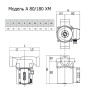 Насос циркуляційний DAB A 80/180 XM